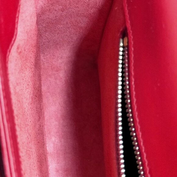 Saint Laurent Crossbody bag Red Leather 895-050625 - Picture 12 of 14